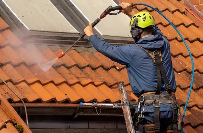 Démoussage et hydrofuge de toiture à Lagamas